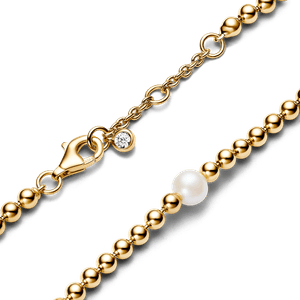 Brazalete Cuentas y Perlas Cultivadas de Agua Dulce