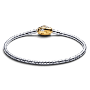 Brazalete Pandora Moments Cadena y Cierre de Serpiente