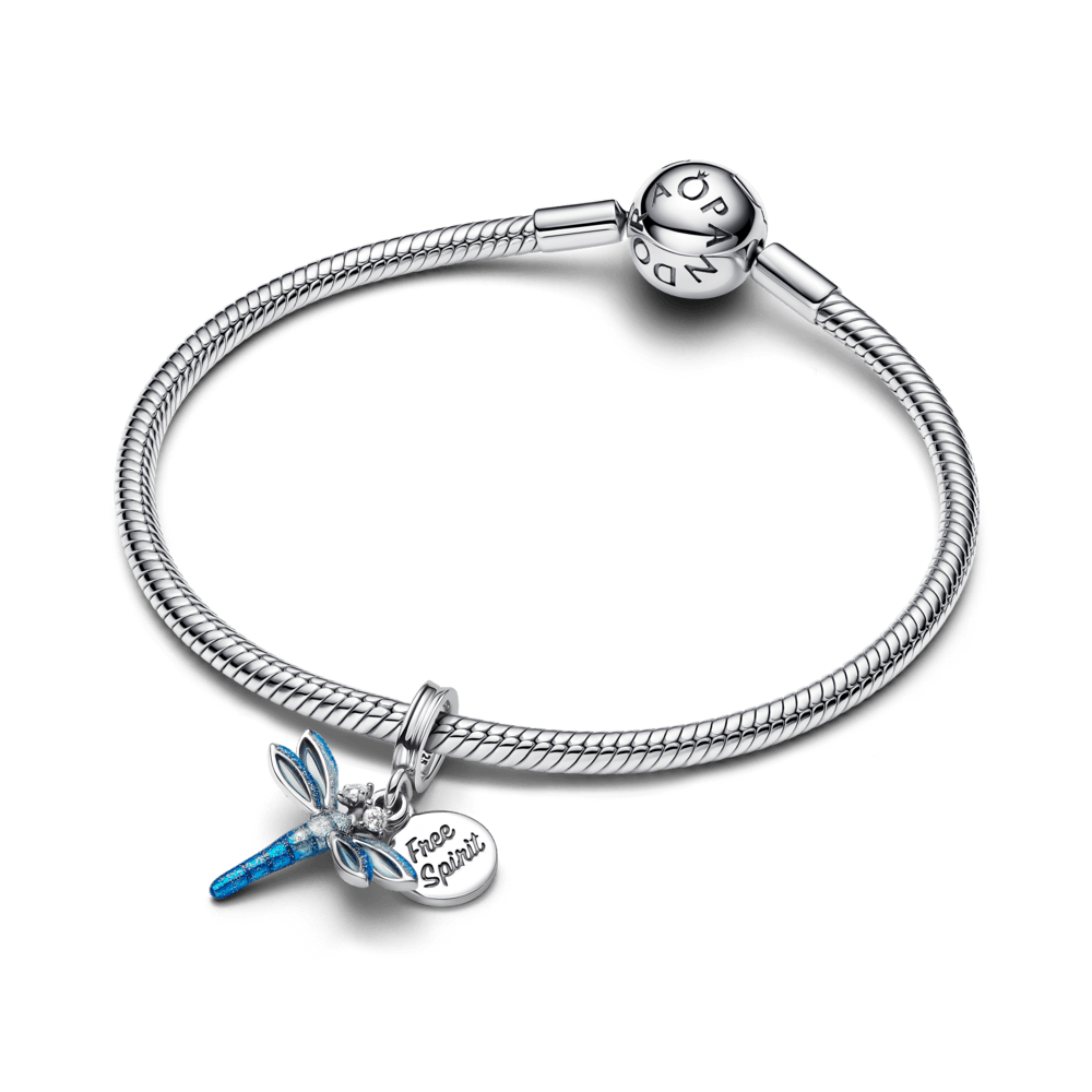 Charm Colgante Doble Libélula|Pandora Pandora™ CO Joyería Oficial  Charms, Brazaletes y Anillos