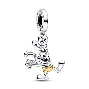 Charm Colgante 100 Aniversario Oswald de Disney con Diamante Sintético